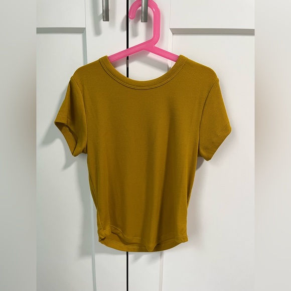 Old Navy-Short sleeved ribbed top XS - Picture 1 of 7